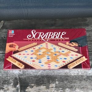 Milton Bradley 1989 SCRABBLE Game New Sealed Pkg